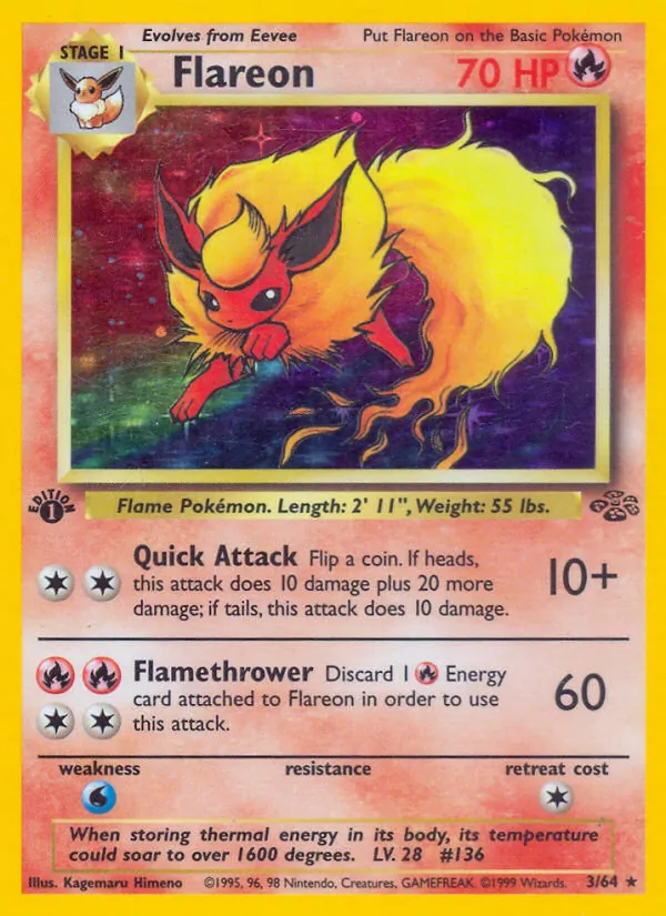 Flareon uit Jungle
